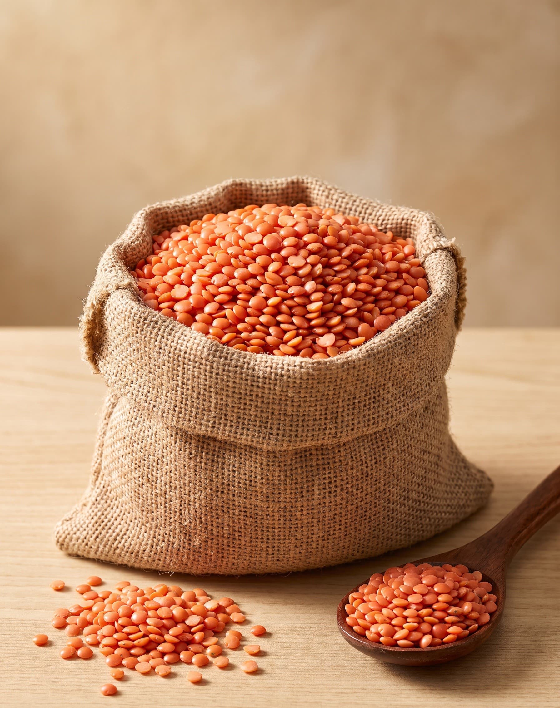Red Split Lentils (Heavy Oil Polish)