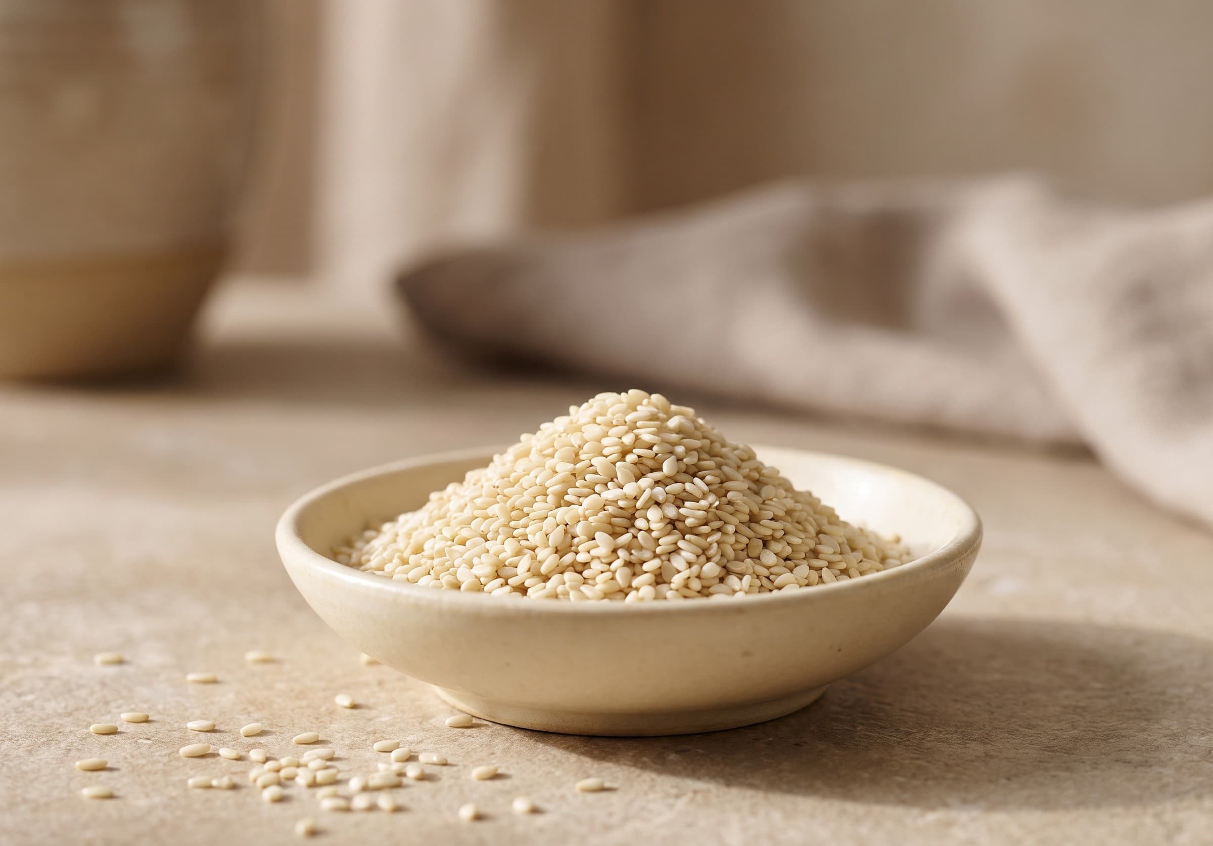Hulled Sesame Seeds White