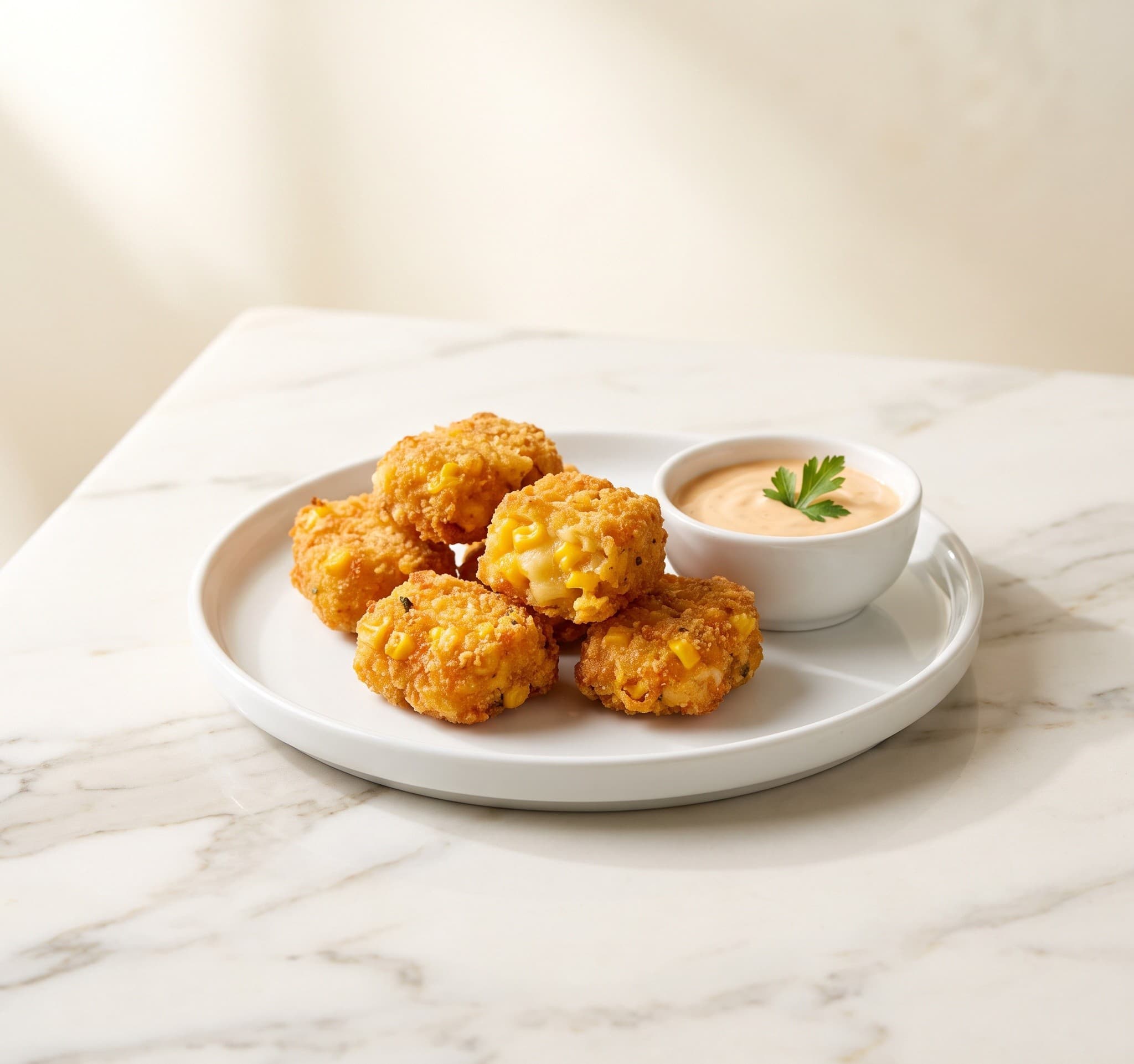 Cheese Corn Nuggets