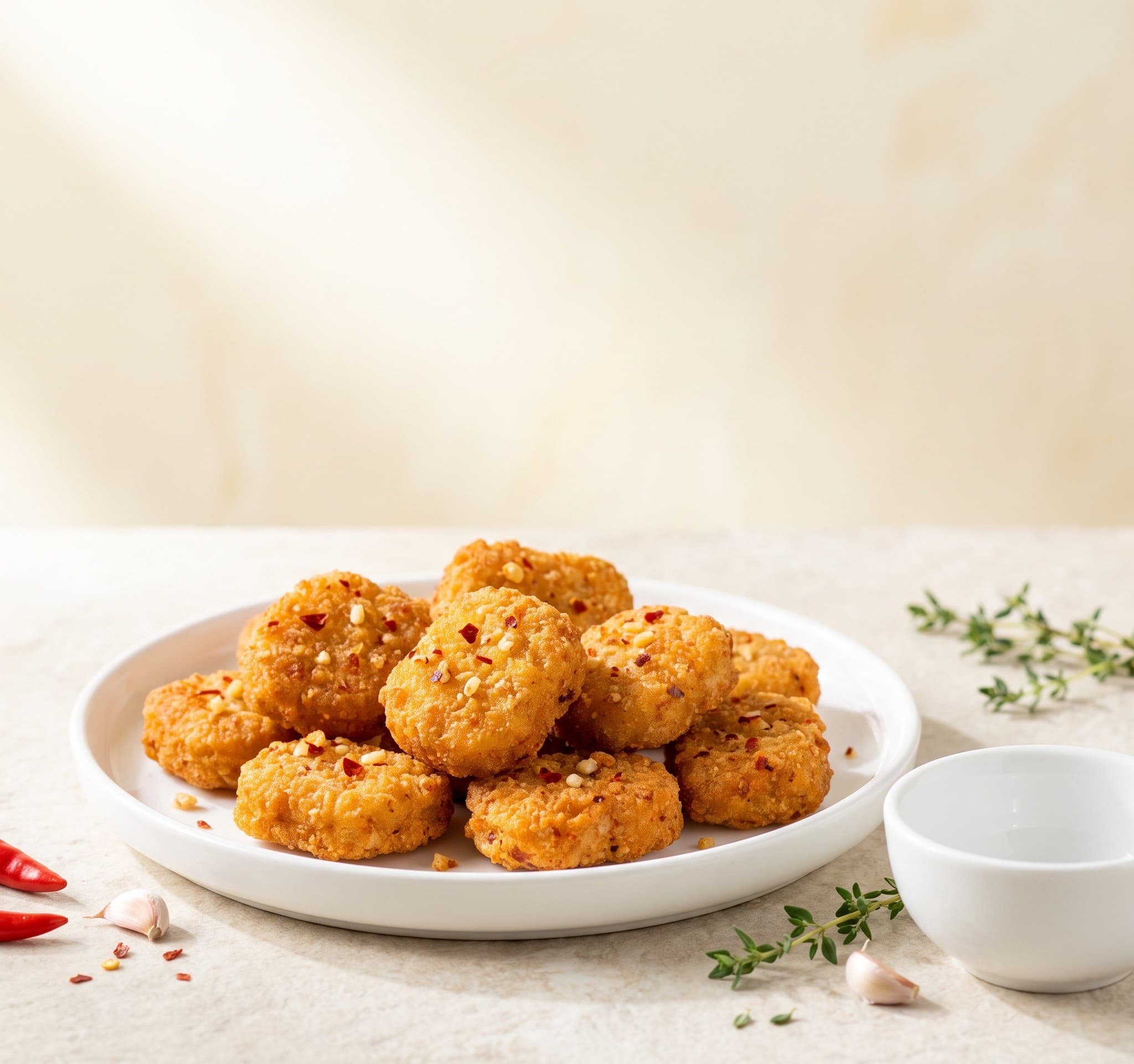 Chilli Garlic Nuggets