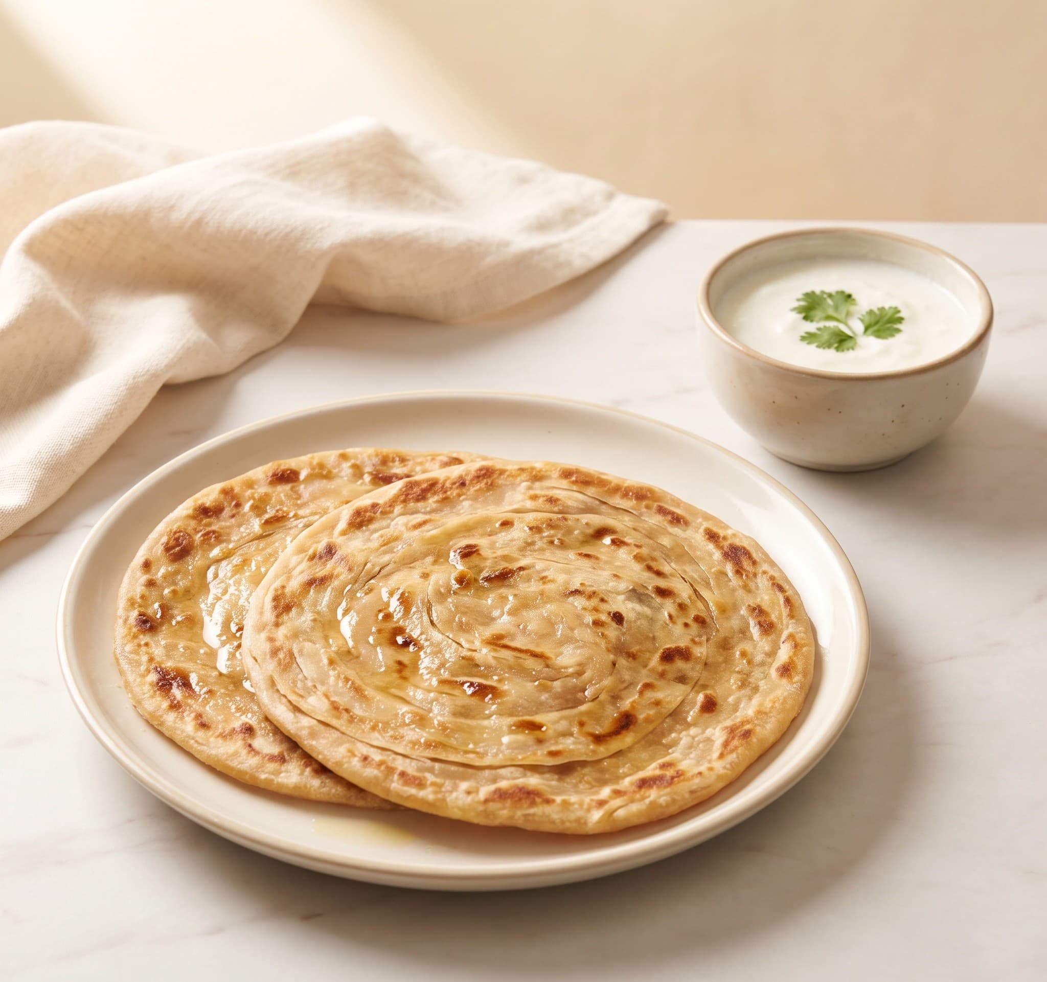 Frozen Parathas