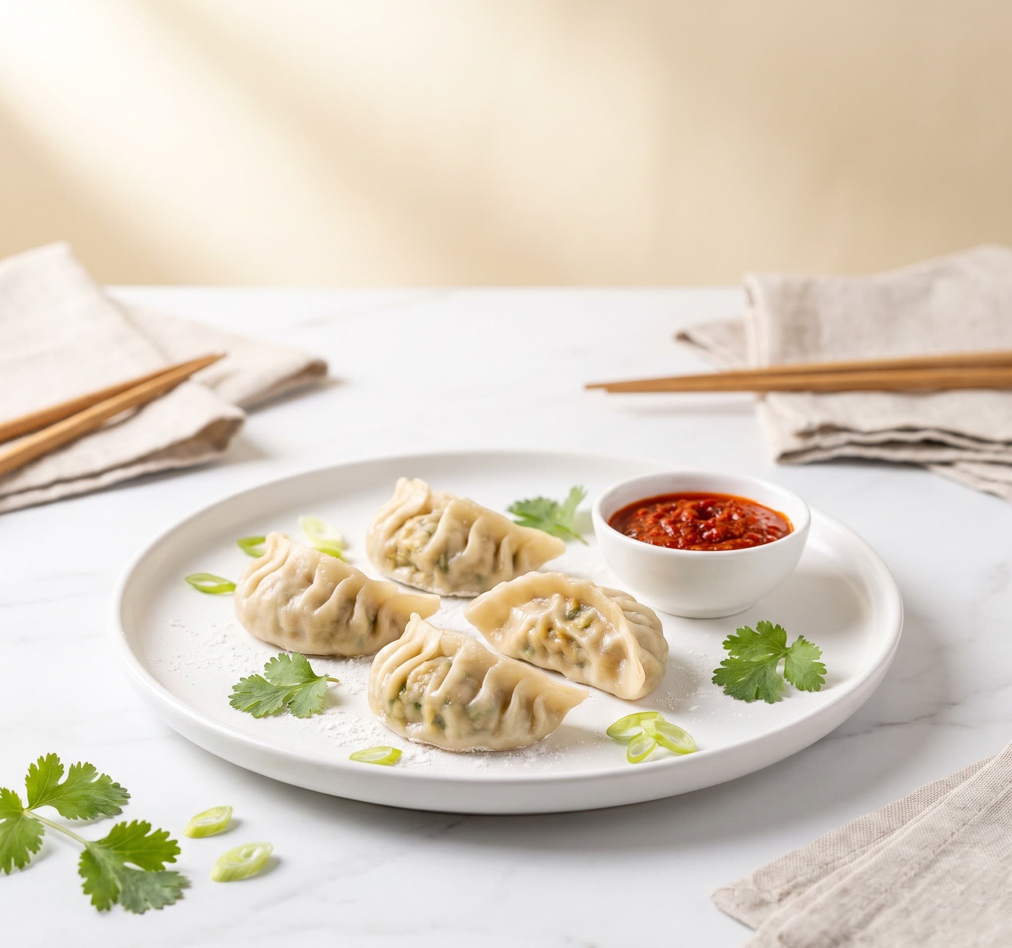 Frozen Soya Momos